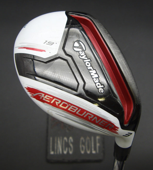 TaylorMade AeroBurner 19° 3 Hybrid Stiff Graphite Shaft Black Grip*