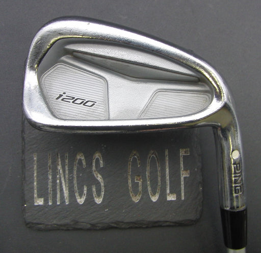 Ping i200 White Dot 7 Iron Regular Graphite Shaft STM Grip