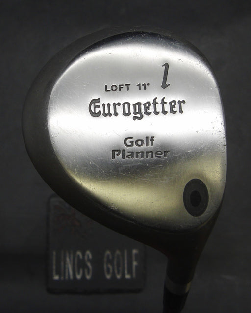 Golf Planner Eurogetter 11° Driver Regular Graphite Shaft Golf Planner Grip