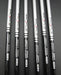 Set of 6x Wilson Profile Irons 5-PW Regular Graphite Shafts Wilson Grips*