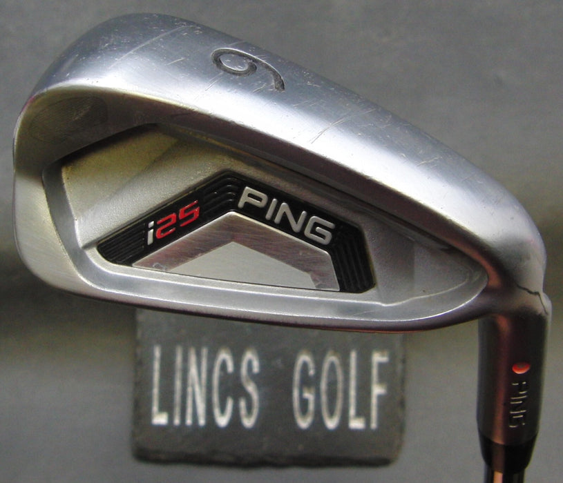 Ping i25 Orange Dot 6 Iron Regular Steel Shaft Ping Grip