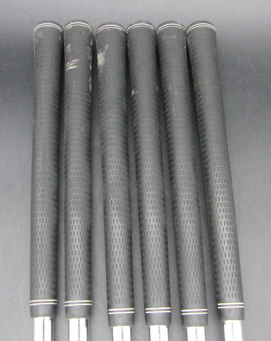Set of 6x Callaway Apex MB 5-PW Irons Stiff Steel Shafts Black Grips