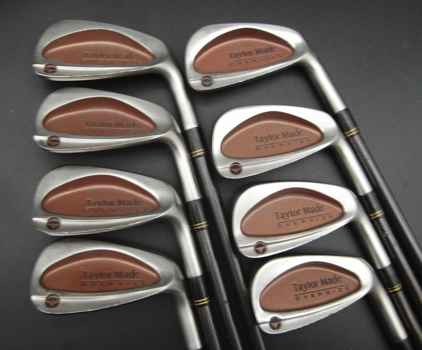 Set of 8x TaylorMade Burner Oversize Irons 3-PW Regular Graphite Shafts*