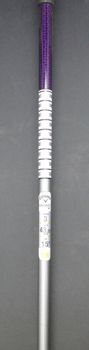 Callaway Legacy 15° 3 Wood Regular Graphite Shaft Callaway Grip