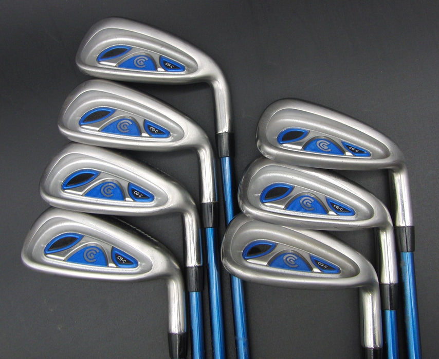 Set of 7 Cleveland CG-C 5-SW Regular Graphite Shafts Cleveland Grips*