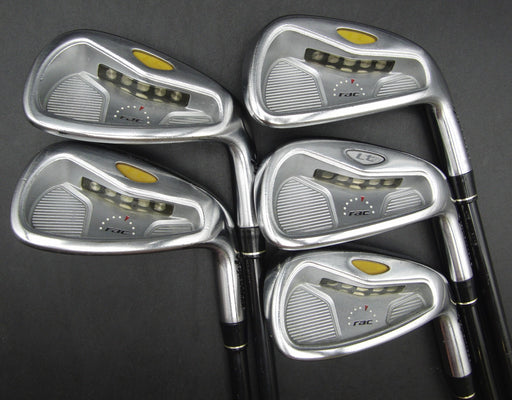 Set of 5x TaylorMade rac LT Irons 6-PW Regular Graphite Shafts GolfPride Grips