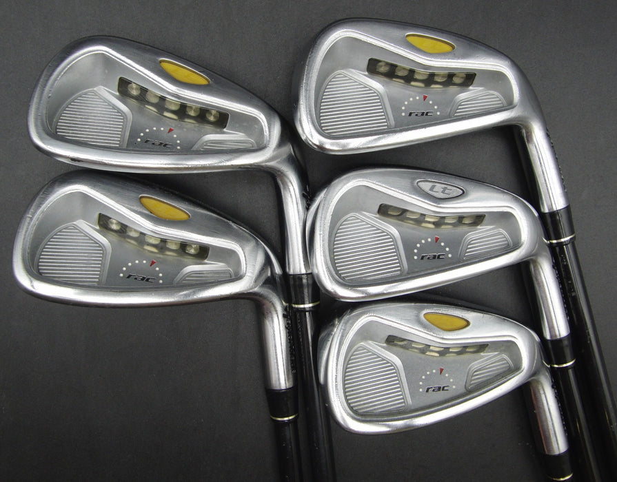 Set of 5x TaylorMade rac LT Irons 6-PW Regular Graphite Shafts GolfPride Grips