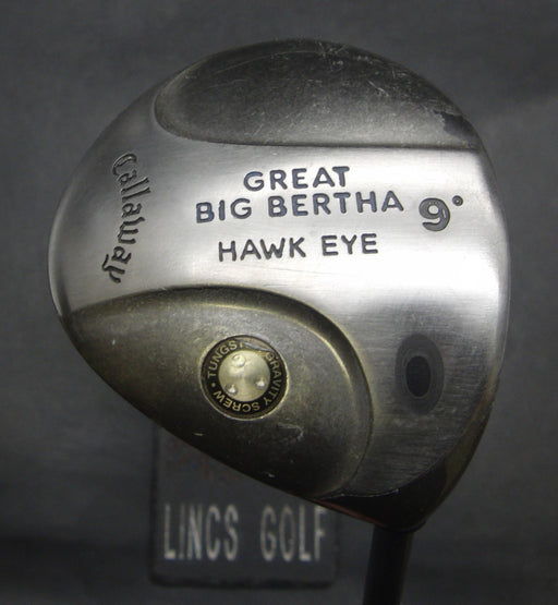 Callaway Great Big Bertha Hawk Eye 9° Driver Firm Graphite Shaft Callaway Grip