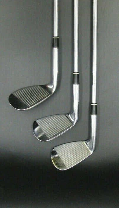 Set of 7 X Japanese PRGR Data 801 Forged Irons 5-SW Stiff Flex Steel Shafts