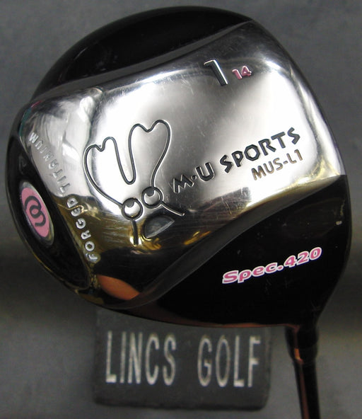 Ladies MU Sports MUS L1 1 14° Driver Ladies Graphite Shaft MU Sports Grip