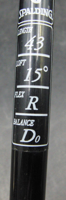 Spalding Alphatrec 410 Tour 15° 3 Wood Regular Graphite Shaft Spalding Grip