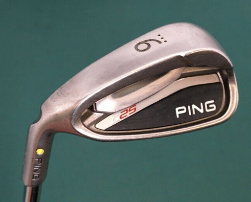 Left Handed Ping G25 Yellow Dot 9 Iron Regular Steel Shaft Ping Grip