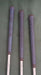Vintage Ladies Set of 3 x RAM Golden Girl 1, 3 & 5 Woods Ladies Steel Shaft