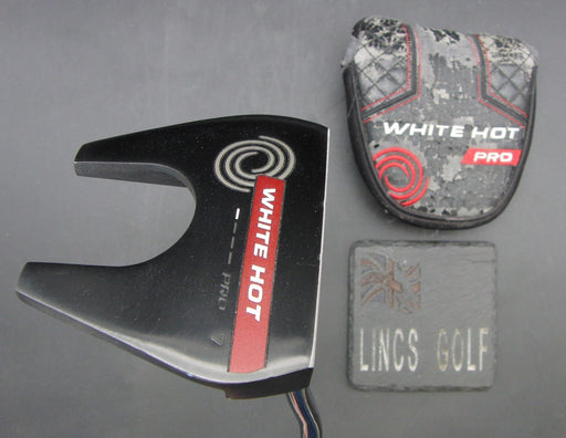 Odyssey White Hot Pro Putter Steel Shaft 86cm Length Odyssey Grip + Head Cover
