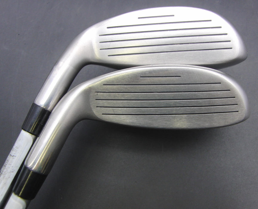 Set of 2x Callaway Diablo Edge 4+5 Hybrids Ladies Graphite Shafts Sword Grips