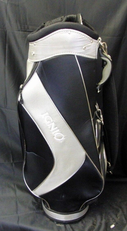 8 Division Japanese Ignio Black Grey Tour Cart Trolley Golf Clubs Bag