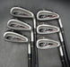 Set of 6 x Decatan Seven Irons 5-PW Regular Graphite Shafts Unbranded Grips