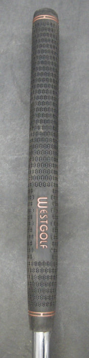 Blackened Acushnet Bullseye Offset Putter 90cm Length Steel Shaft