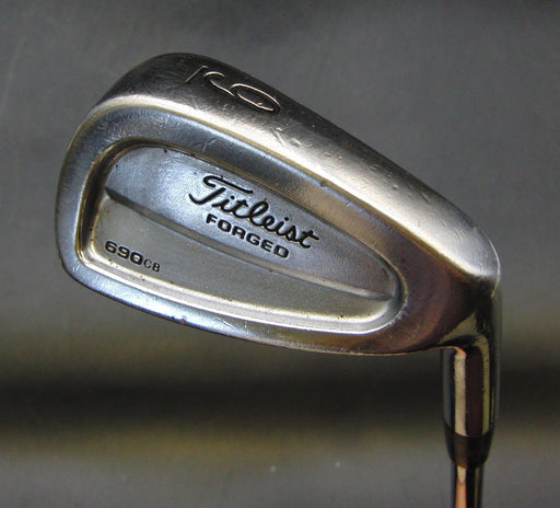Titleist 690CB Forged 9 Iron Stiff Steel Shaft Golf Pride Grip