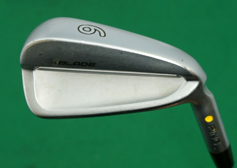 Ping i Blade Yellow Dot 6 Iron Extra Stiff Steel Shaft Golf Pride Grip