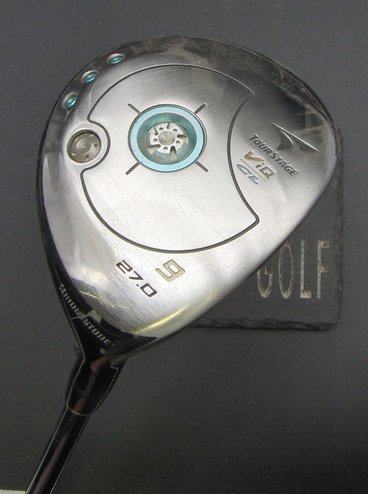 Ladies Bridgestone Tour Stage ViQ CL 27° 9 Wood Ladies Graphite Shaft*