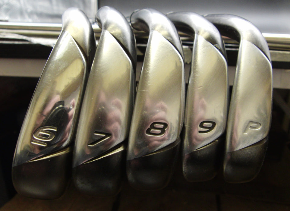 Set of 5x TaylorMade Burner 2.0 Irons 6-PW Stiff Steel Shafts Mixed Grips
