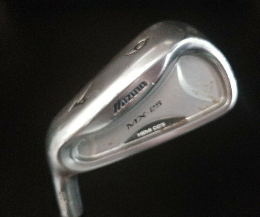 Left-Handed Mizuno MX-25 Hemi Cog 6 Iron Regular Flex Steel Shaft Mizuno Grip