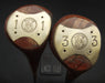 Set of 2 Jaguar Aldridge & England H B & S Driver & 3 Wood Regular Steel Shafts
