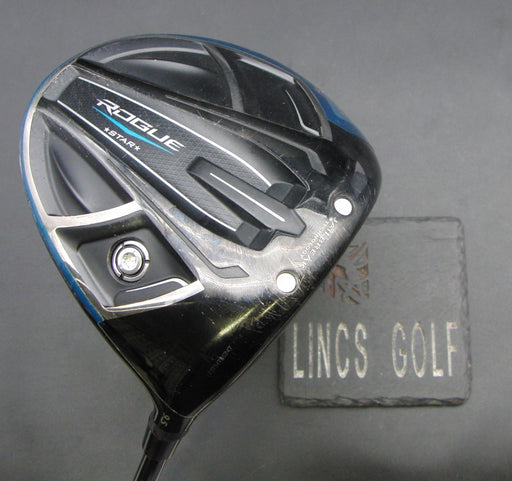 Callaway Rogue Star 9.5° Driver Stiff Graphite Shaft Prosimmon Grip*