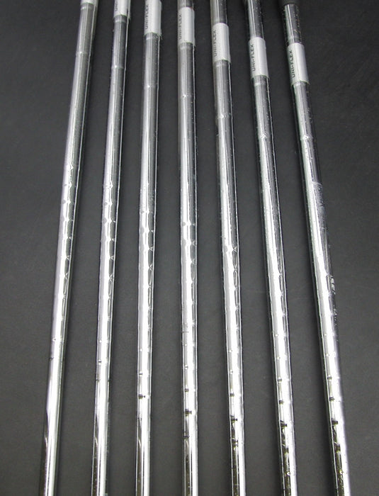 Set of 7x Nike Ignite 4-PW Irons Uniflex Steel Shafts Nike Grips