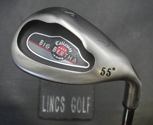 Callaway Big Bertha 2004 55° Sand Wedge Stiff Steel Shaft Chaucer Grip