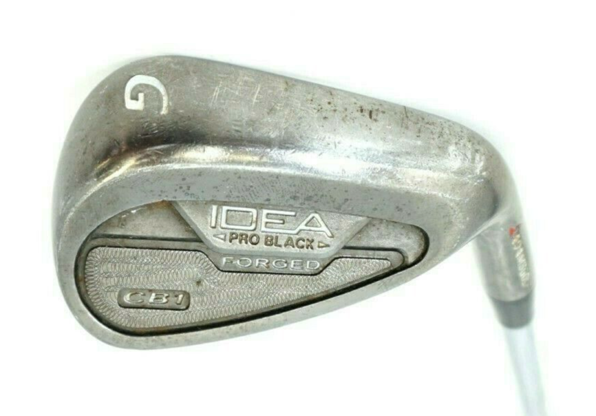 Adams Idea Pro Black CB1 Forged Gap Wedge Regular Steel Shaft