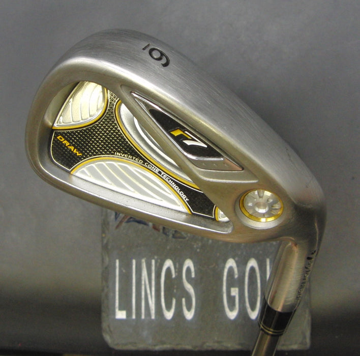 Taylormade r7 Draw 6 Iron Stiff Graphite Shaft Taylormade Grip