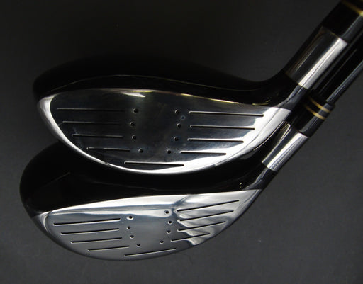 Set of 2 Spalding Tour Pro Grind FW-Version II 3+5 Woods Stiff Graphite Shafts