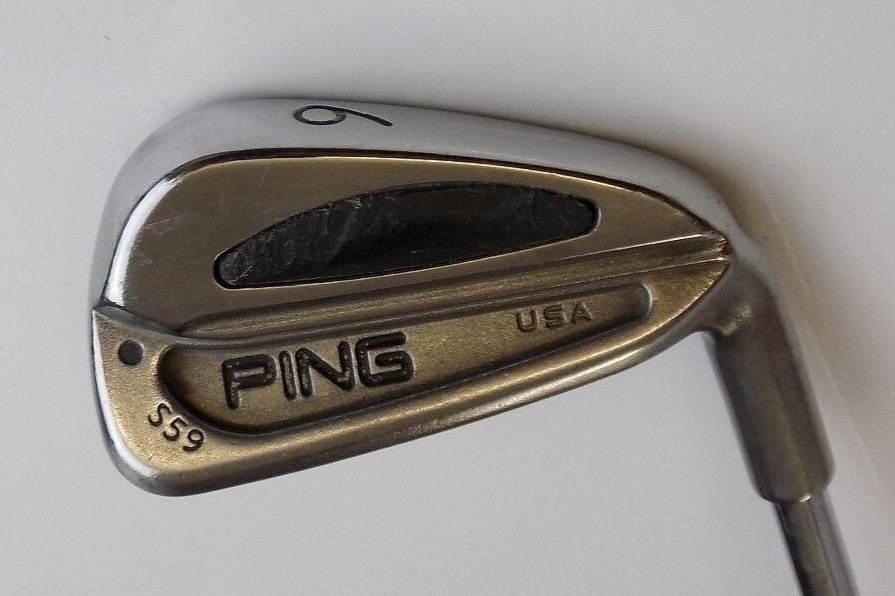 Ping S59 Black Dot 6 Iron Stiff Flex Steel Shaft Golf Pride Grip