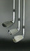 Set of 7 X Japanese PRGR Data 801 Forged Irons 5-SW Stiff Flex Steel Shafts