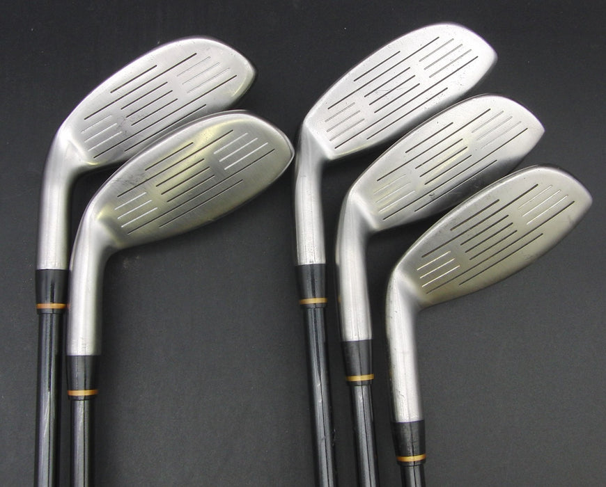 Set of 5x Spalding High Ball 5-9 Irons Regular Graphite Shafts Spalding Grips