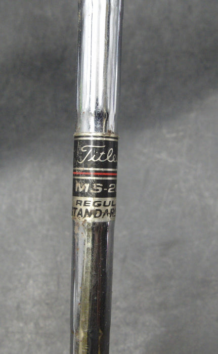 Titleist DCI 9 Iron Regular Steel Shaft Black Grip