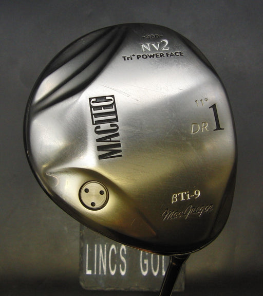 Macgregor MacTec NV2 BTi-9 11° Driver Regular Graphite Shaft Golf Pride Grip