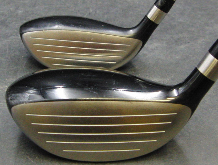 Set of 2 Royal Collection TRC 18° 2 & 21° 3 Hybrids Stiff Graphite Shafts