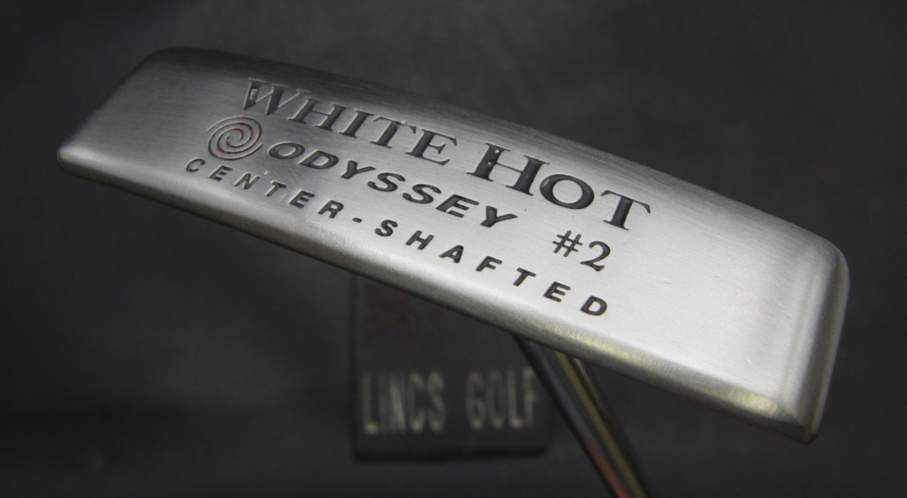 Odyssey White Hot #2 Centre Shafted Putter Steel Shaft 88cm Length Odyssey Grip