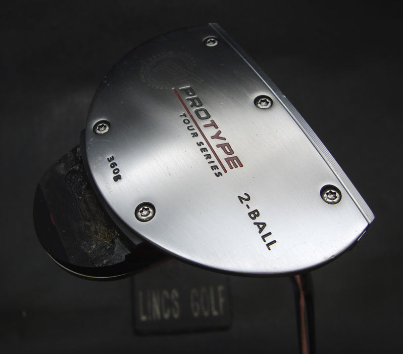 Odyssey ProType Tour Series 2-Ball Putter Steel Shaft 87cm Length Westgolf Grip