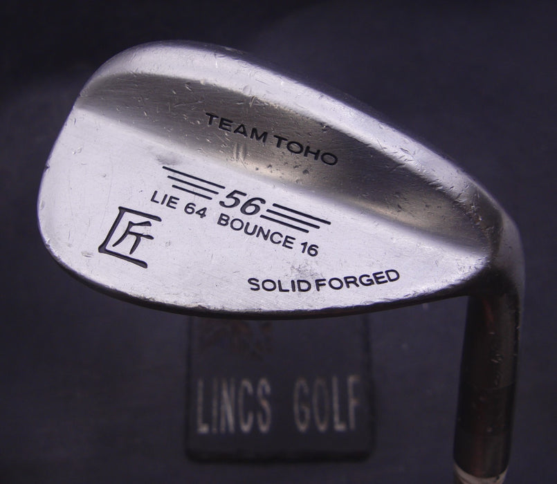 Team Toho Solid Forged 56° Sand Wedge Regular Steel Shaft Team Toho Grip
