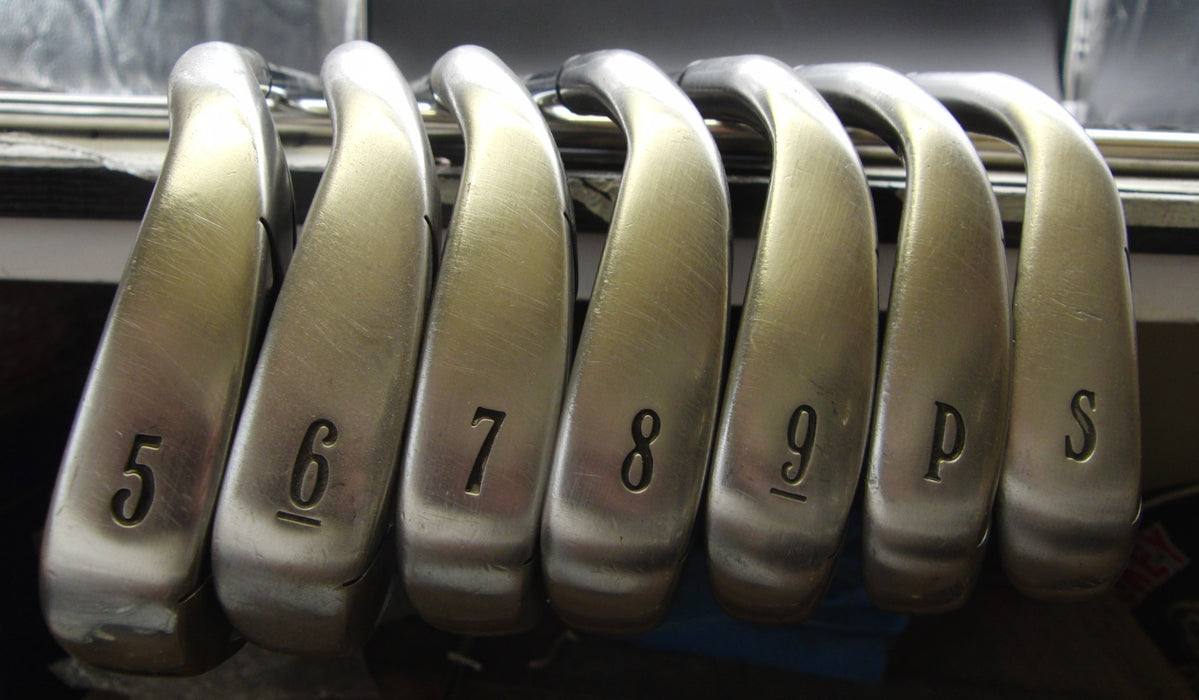 Set of 7x Callaway WarBird Irons 5-SW Uniflex Steel Shafts Callaway Grips