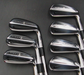 Set of 7  x Limited 2004 Nike Tiger Woods Irons 4-PW Regular Steel Shafts