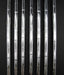 Set of 7x TaylorMade R9 SuperMax Irons 5-SW Stiff Steel Shafts With Grips*