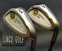 Set of 2 Dunlop Maxfli Gap & Sand Wedges Regular Graphite Shafts Dunlop Grips