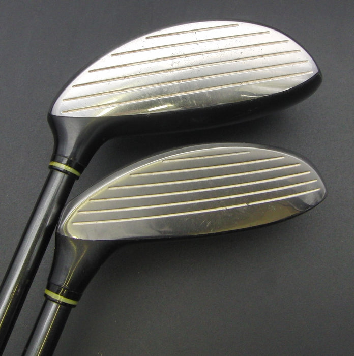 Set of 2 Kasco Power Tornado Super Hyten 3 + 5 Hybrids Regular Graphite Shafts