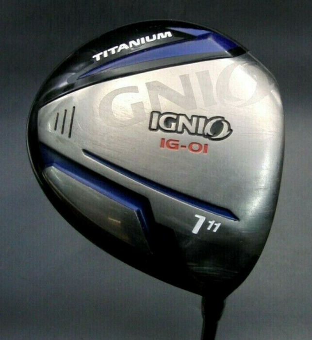 Japanese Ignio Titanium IG-01 11° 1 Driver Stiff Graphite Shaft Ignio Grip