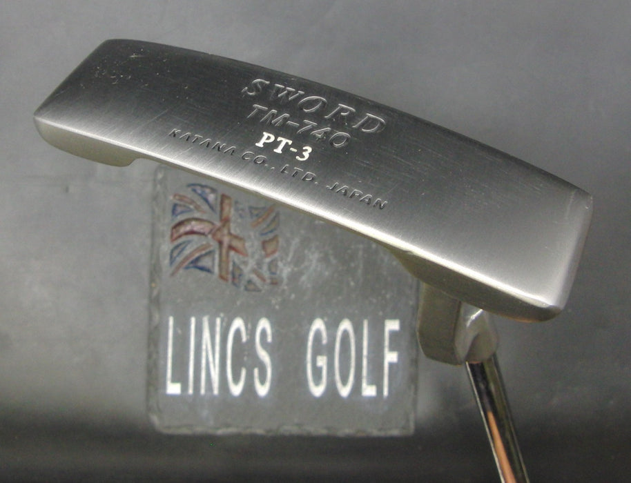 Katana Sword TM-740 PT-3 Putter 86.5cm Playing Length Steel Shaft Sword Grip